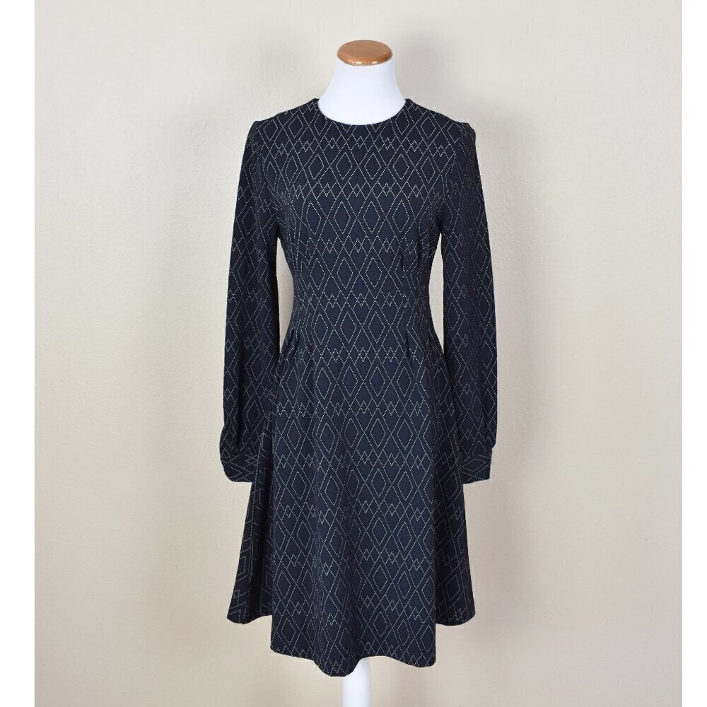 Leota Lara Long Sleeve Fit and Flare Dress - S - Picture 1 of 11